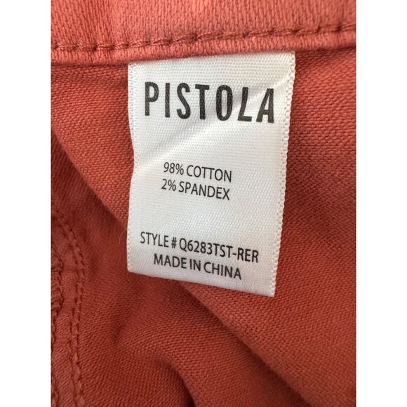 NWT Pistola Size 31 Salmon Jeans Five Button Front - Picture 5 of 14